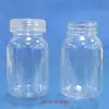 PET100ML Producto de Cuidado de la Salud de Gama Alta Botella Material PS Transparente Tapa de Rosca Antcólico Botella para Pastillas Dulces
