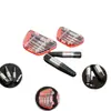 Extractor de tornillos de cabeza rota, 5 piezas, 6 piezas, juego de extractores de desmontaje de cables deslizantes rotos de doble cabeza, herramienta de extracción de 4 y 6 puntas