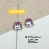 Hello Kitty Kt Menina que se veste de forma diferente Estampado Acrílico DIY Contas Soltas Corrente para Celular Colar Acessórios de Cabelo Acessórios