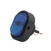 Interruptor para Lâmpada LED Asw-20D / 12V para Modificação de Carro, Interruptor Tipo Olho de Gato, Tipo Navio
