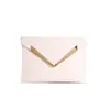 Bolsa envelope bordada moderna e estilosa para mulheres, nova moda 2026, bolsa de mão clutch de cor sólida da moda para outono, bolsa de pulso