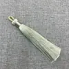 Yixiangfei 8cm Cuerda de Poliéster Anillo de Tracción Borla Pendientes de Poliéster Borla Nudo Chino Enderezado a Alta Temperatura Borla Colgante Venta al por Mayor