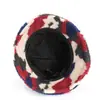 Amazon Transfronteiriça Outono Inverno Masculino e Feminino Gorro Quente à Prova de Vento de Inverno Gorro Quente Espessado Camuflagem de Veludo de Cordeiro Gorro de Pescador Masculino