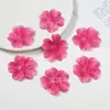 Novas pétalas artificiais de flor de cerejeira, flor artificial única, acessórios para arranjos florais, decoração de casamento, cabeça de flor para artesanato DIY