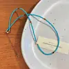 Nuevo Collar de Perlas Azules con Cuentas Estilo Chinoiserie para Mujer, Lujo Accesible Nicho de Gama Alta, Accesorios de Collar para Clavícula Simples y Versátiles