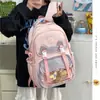 Mochila de Estilo Nuevo para Mujer Dibujos Animados Gran Capacidad para Estudiantes de Primaria de 3º a 6º Grado Mochila Escolar Mochila de Chica Dulce de Anime