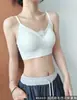 Nova lingerie térmica outono e inverno estilo francês para cílios, sem costura, com alças finas, costas bonitas, sem aro, bojo fixo, sutiã push-up 6669