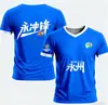 Jersey de la Superliga de Hunan Xiangchao Ropa para Aficionados de Yongzhou Estampado 3D Cuello Redondo para Niños y Adultos, Ropa para Aficionados de Yongzhou