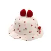 Gorro para Bebé Otoño e Invierno Dulce Lazo Sombrero de Pescador Bebé Niña Meses Pequeños Resistente al Viento Ajustable Primavera y Otoño Sombrero de Cuenca