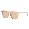 Gafas de sol de forma ovalada, versátiles y exquisitas, de nicho de alta gama, tendencia de moda, populares entre los influencers, en estilo minimalista, que ofrecen protección solar