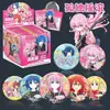 Merchandising Popular de Estrellas de Anime Insignias de Caja Sorpresa 75mm Hojalata Láser Doble Destello Artesanía Mixta Al por Mayor
