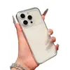 Funda de TPU Frosted con Ventana Grande para Teléfono Adecuada para Apple 17Promax Moderna 16 Funda Suave 15/14/11/12/13