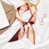 Faixa de Cabelo Elegante Estilo Simples Novo ins Lenço Pequeno de Seda Feminino Longo Versátil Acessórios para Roupa de Primavera de Negócios Lenço Lenço