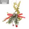 Comercio exterior nuevas decoraciones navideñas árbol de Navidad piñas pegajosas agujas de pino colgante decorativo diseño adornos creativos