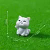 Nuevas figuras de paisaje en miniatura, con 12 diseños diferentes de animales pequeños. Estas adorables figuritas de animales de dibujos animados están hechas de resina y son perfectas para paisajes en miniatura.