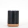 Nueva Taza de Acero Inoxidable 304 de Doble Pared con Aislamiento al Vacío Taza con Asa Fondo de Corcho Taza de Agua con Fondo de Madera de Bambú