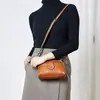 Mini Bolso de Cuero Genuino para Mujer 2026 Nueva Moda Bolso para Teléfono Móvil de Mamá Bolso de Hombro para Mujer Bolso Cruzado para Mujer