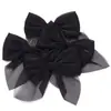 Chifón Perlado Lazo Vestido de Princesa Infantil Bolso Muñeca Accesorios de Ropa Pasador Principal Accesorios de Ambiente