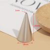 Boquilla para tubería de acero inoxidable 304 de boca redonda, alambre de trazado, escritura, crema para pastel, horneado, herramienta DIY, trompeta