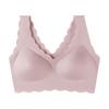 Nueva ropa interior sin costuras para mujer, pecho pequeño push up, ajustable, desmontable, de una pieza, con dispensador, sin aro de acero, para mujer