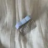 Pente de Cabelo com Laço de Cetim Grampo de Cabelo Presilha de Cabelo Pente Antiderrapante Acessório de Cabelo