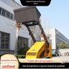 Empilhadeira carregadeira pequena multifuncional de engenharia Máquina de garra para madeira hidráulica de carregamento e descarregamento carregadeira compacta a diesel de quatro rodas