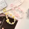 Pulsera Estuche para Teléfono Móvil Pulsera Corta Lazo de Gama Alta Pulsera DIY Hecha a Mano Cadena de Perlas Accesorios para Mujer Venta al por Mayor