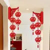 2026 Nueva Decoración de Linterna Linterna de Bendición Tridimensional Colgante del Festival de Primavera Colgante de Pared Festivo Nuevo Estilo