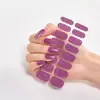 2025 Nova Manicure Gel Sem Cozimento Adesivo 3D Completo Adesivos de Manicure Estilo Ins Esmalte Usável Adesivos de Manicure Foscos