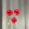 Popular Rosa Diamante Artificial de 3 Cabezas Flor Falsa Boda Salón de Bodas Set Hogar Decoración Suave Fotografía Entrega Transfronteriza