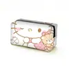 Nueva Bolsa Cosmética Cuadrada de Hello Kitty para Mujer, Linda Bolsa de Almacenamiento de Gran Capacidad, Bolso de Mano con Cadena de Dibujos Animados, Venta al por Mayor