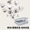 Set Cosido a Mano con Hebilla Sin Costura para Ajuste de Cintura, No Requiere Herramientas, Botones Metálicos para Jeans, Accesorios de Botones Ajustables
