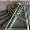 Andamio Móvil Soporte Triangular Juego Completo de Varillas Reforzadas Trípode de Andamio Varilla de Soporte Diagonal Grande Accesorios para Andamios