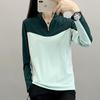 Primavera Roupas de Secagem Rápida Femininas Manga Longa Esportes Corrida Respirável Absorvente de Suor Camiseta Montanhismo Caminhada Fitness Primavera e Verão Top de Secagem Rápida