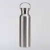 Suministro Transfronterizo Botella de Agua Deportiva de Acero Inoxidable 304, Botella para Senderismo Estilo Americano de Boca Ancha, Taza Térmica de Doble Pared al Vacío, Personalizable con Logo
