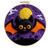 Ins Venta Caliente Halloween Fantasma Calabaza Decoración de Fieltro Colgante para Niños Dibujos Animados Poke Fieltro de Lana Agujado Bordado a Mano Poke