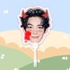 Yu Shi's Big Head Fan Pick-up Card Concerto Deve Ajudar o Som Vibratório Circundante Igual