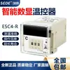 E5C4 Controlador de Temperatura Pantalla Digital Regulador Medidor de Control de Temperatura Termostato de Dial para Horno Termostato Tipo K