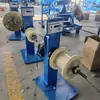 Suporte para desenrolar fio fio pequeno oco tensão de recolhimento e liberação passando pela máquina de trançar máquina de feixar enrolamento vertical de alta velocidade fio elétrico tensão