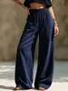 2026 Amazon Europa Transfronterizo Nueva Ropa para Mujer Moda Casual Holgada Pana Multicolores Pantalones para Mujer