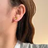 Pendientes Multilaterales de Aguja de Plata S925, Clavos para Cartílago de Oreja para Mujer, Nuevo Diseño de Nicho con Circonita Multifacética, Pendientes Exquisitos y Versátiles