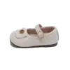 Zapatos de Salón Individuales para Niñas 2026 Zapatos de Cuero para Niños con Suelas Blandas, Nuevo Estilo de Moda de Primavera para Bebés, Mocasines Pequeños Estilo Chanel, Disponibles para Mayoristas