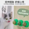 Juguete para Gatos Bola Giratoria con Hierba Gatuna para Lamer y Entretenimiento, Alivia el Aburrimiento, Desgasta los Dientes, Limpia los Dientes, Elimina Bolas de Pelo, Fábrica de Hierba Gatuna al por Mayor