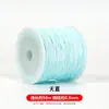 No. Hilo de Jade de 100.72m Rollo Grande Pulsera de Cuerda Roja Encriptada Cuerda Trenzada Material para Manualidades Hilo de Cuerda Roja Trenzada para la Mano