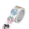 Kurome Rollo de Pegatinas Rollo de Pegatinas Sanrio Melody Pegatina Patrón para Niños y Niñas Pegatina de Recompensa para Jardín de Infantes