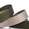 Cinto de tecido plástico de imitação de nylon para uso externo, masculino e feminino, com fivela magnética não metálica, para treinamento militar, inspeção de segurança e cinto multifuncional