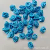 Rosa de Fita Mini Feita à Mão 1,5cm Acessórios de Cabelo DIY Caixa de Presente Flor Decorativa Acessórios para Vestuário Flor de Fita