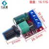 Regulador de velocidade de motor DC PWM 5V-35V interruptor de controle de velocidade interruptor 5A função de interruptor Dimmer de LED