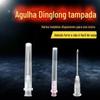 Seringa de Agulha de Nylon Veterinária Tampa de Agulha de Nylon Agulha de Injeção Descartável 9 12 16 Gauge