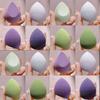 Huevo de Belleza Huevo para Remojar en Agua de Doble Uso Seco y Húmedo Traje de Huevo de Maquillaje Borla para Polvo Venta al por Mayor de Comercio Exterior Transfronterizo Huevo de Maquillaje